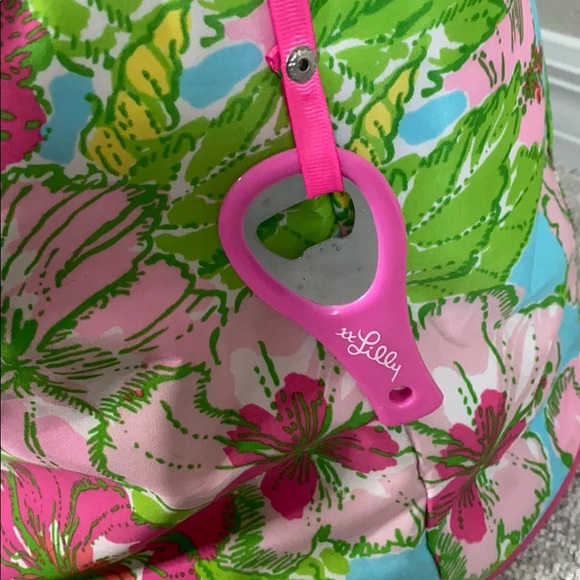 Lilly Pulitzer Open Cooler with Bottle Opener - Picture 3 of 5